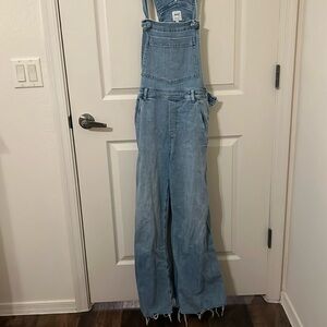 Aerie wide leg overalls